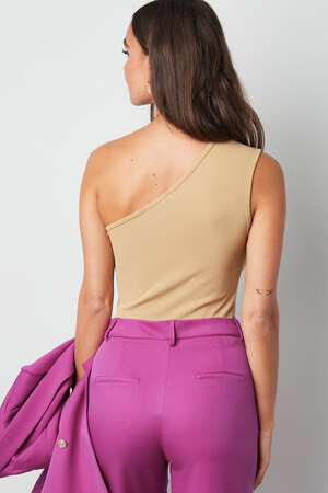 One shoulder top - brown - M h5 Picture6